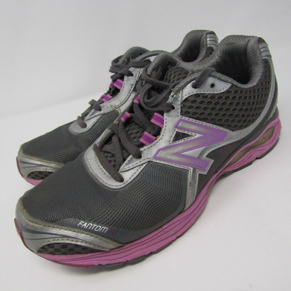 New Balance WW1765BP FantomFit Women's Running Shoes Gray Pink Purple Size US 8
